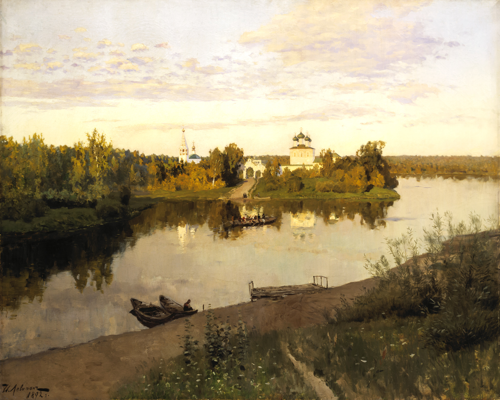 Вечерний звон, Isaac Levitan